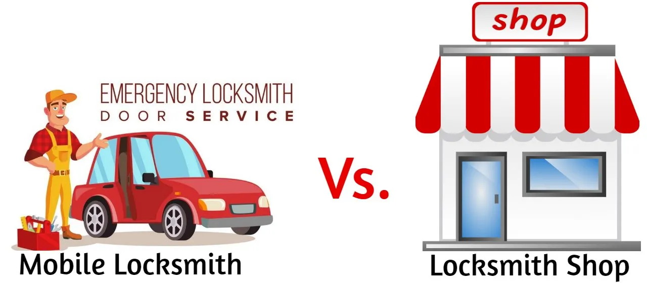 Visiting a Locksmith Shop Vs. Getting Mobile Locksmith Services